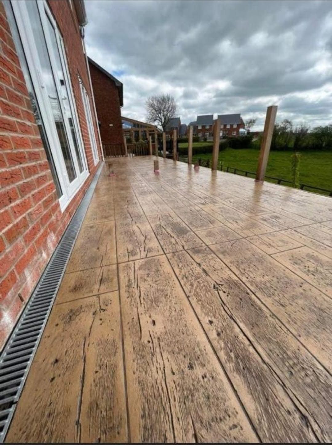 Stamped Paving